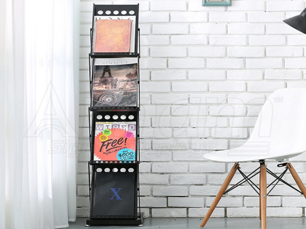 Metal Catalog Stand